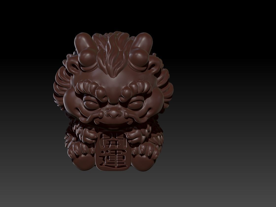 Chinese Dragon 3D print model_3