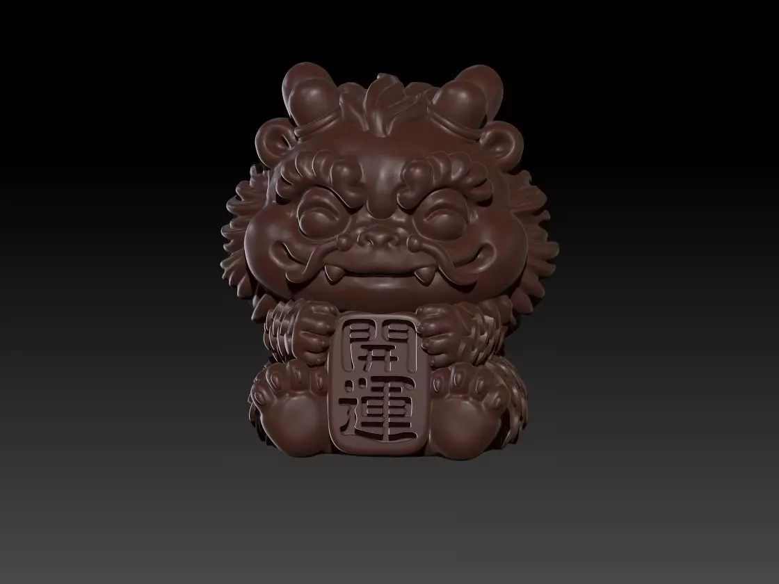 Chinese Dragon 3D print model_0