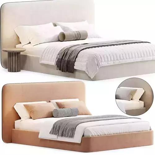Barry bed with compartment By Lavsit 3D model