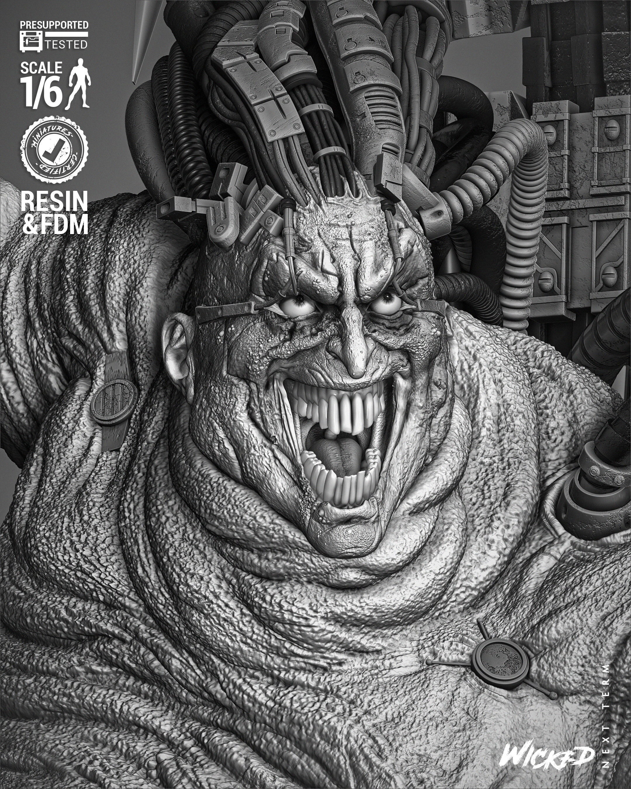 Wicked Marvel Mojo Sculpture 3D print model_22