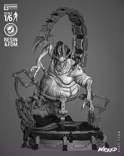 Wicked Marvel Mojo Sculpture 3D print model
