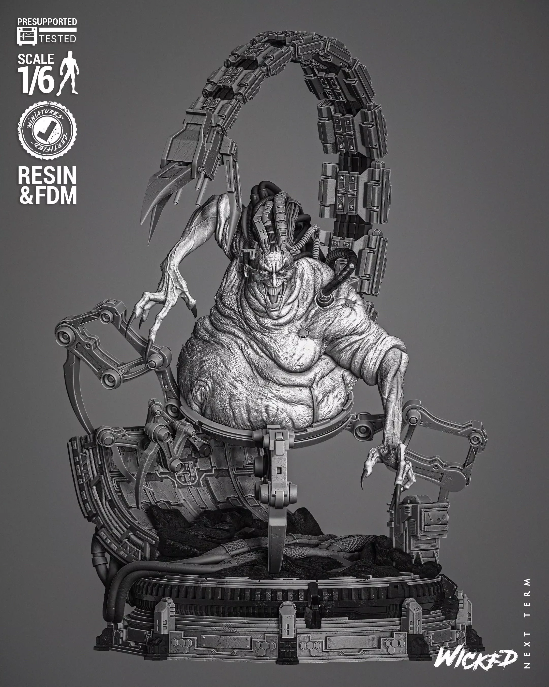 Wicked Marvel Mojo Sculpture 3D print model_0