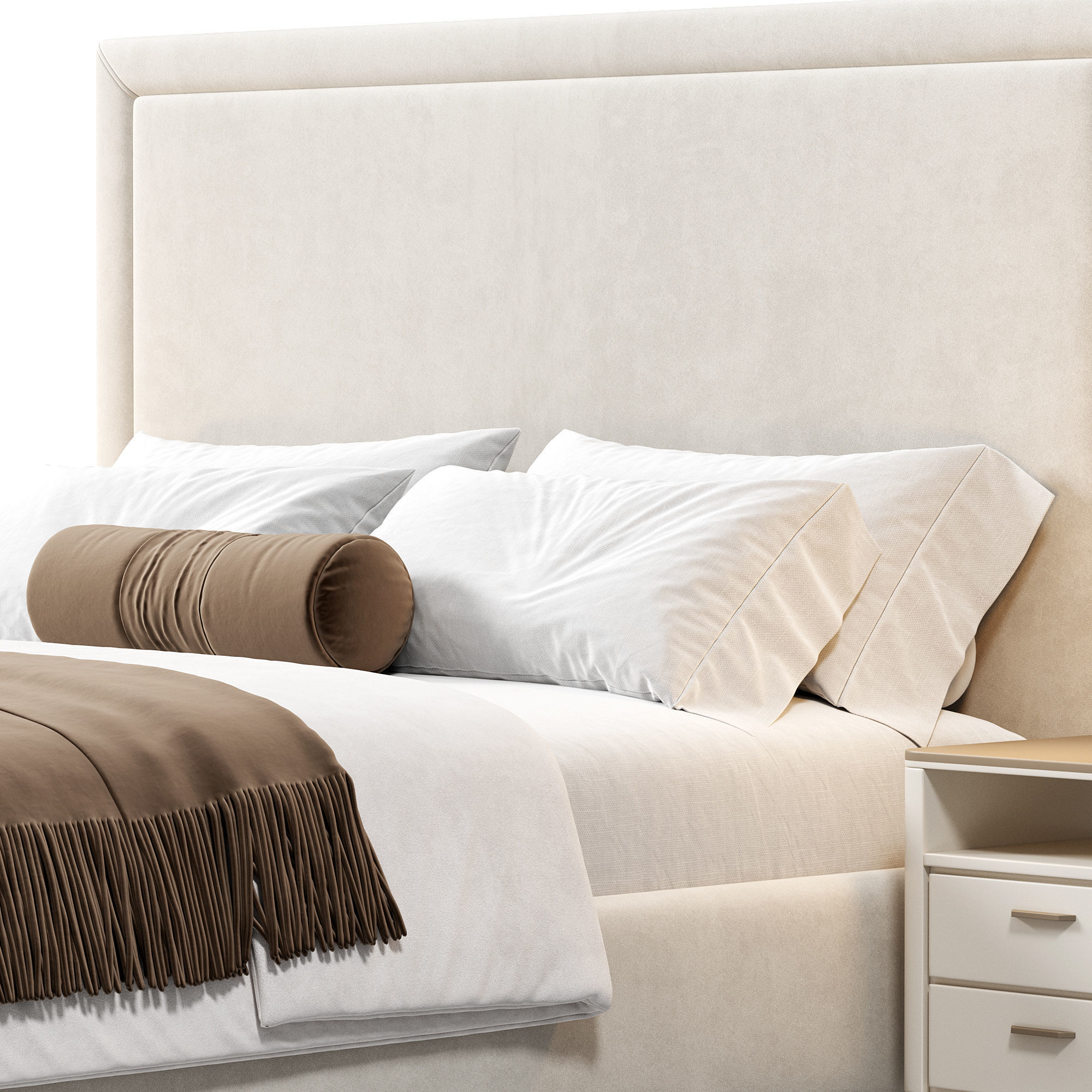 BED007 Bed by Bollu 3D model_3