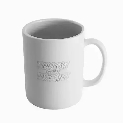 Coffee Cup 06 Low-poly 3D model