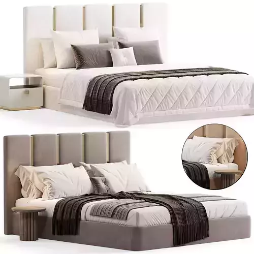 Club Bed By Rugiano 3D model