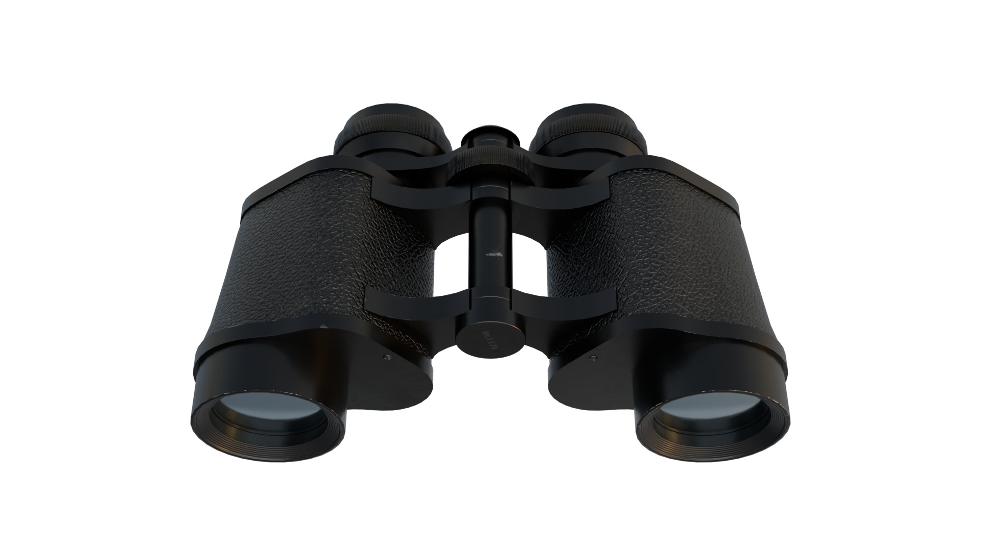 Binocular Super extrem 8x30 Low-poly 3D model_2