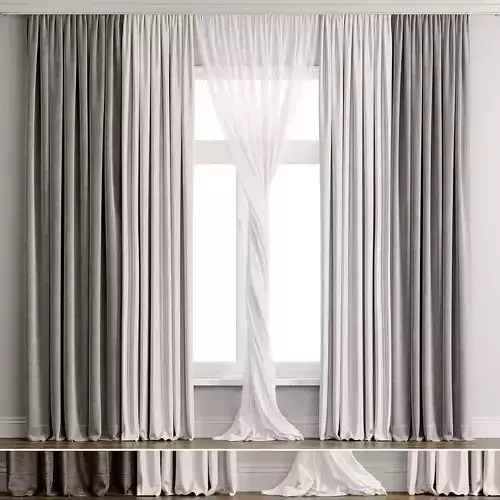 Curtain 03 3D model