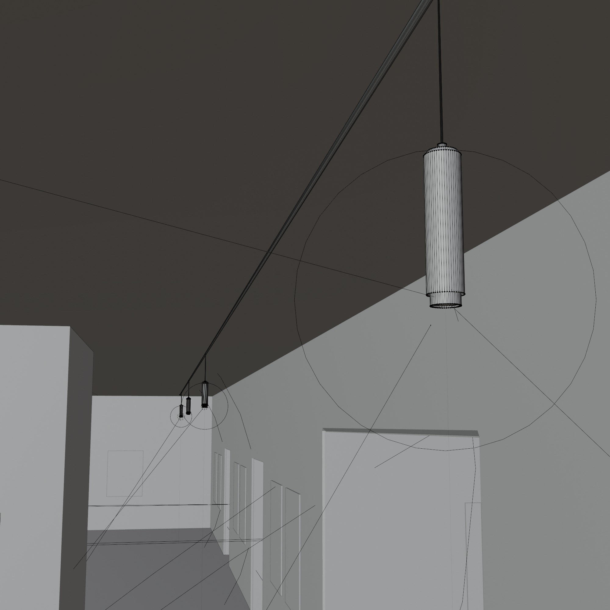 ART GALLERY Museum Interior Office Photo studio 3D model_8