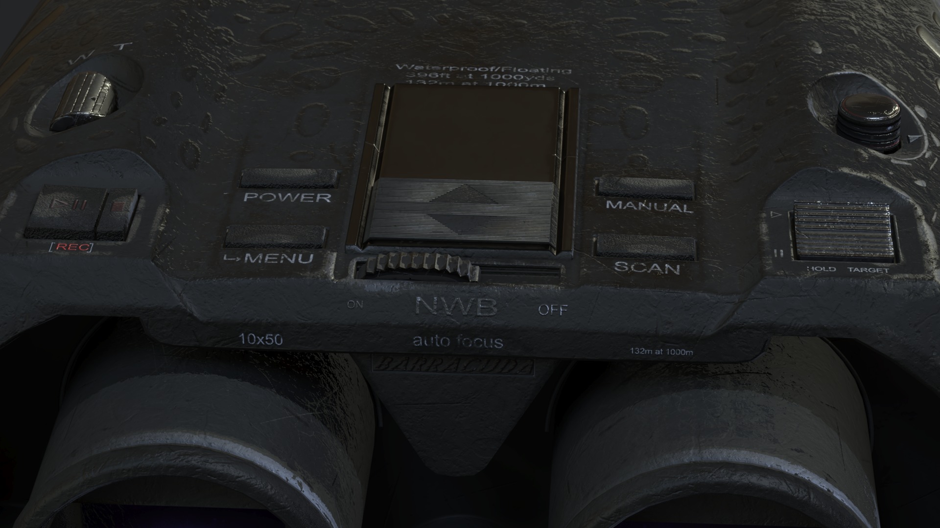 Binoculars Low-poly 3D model Low-poly 3D model_4