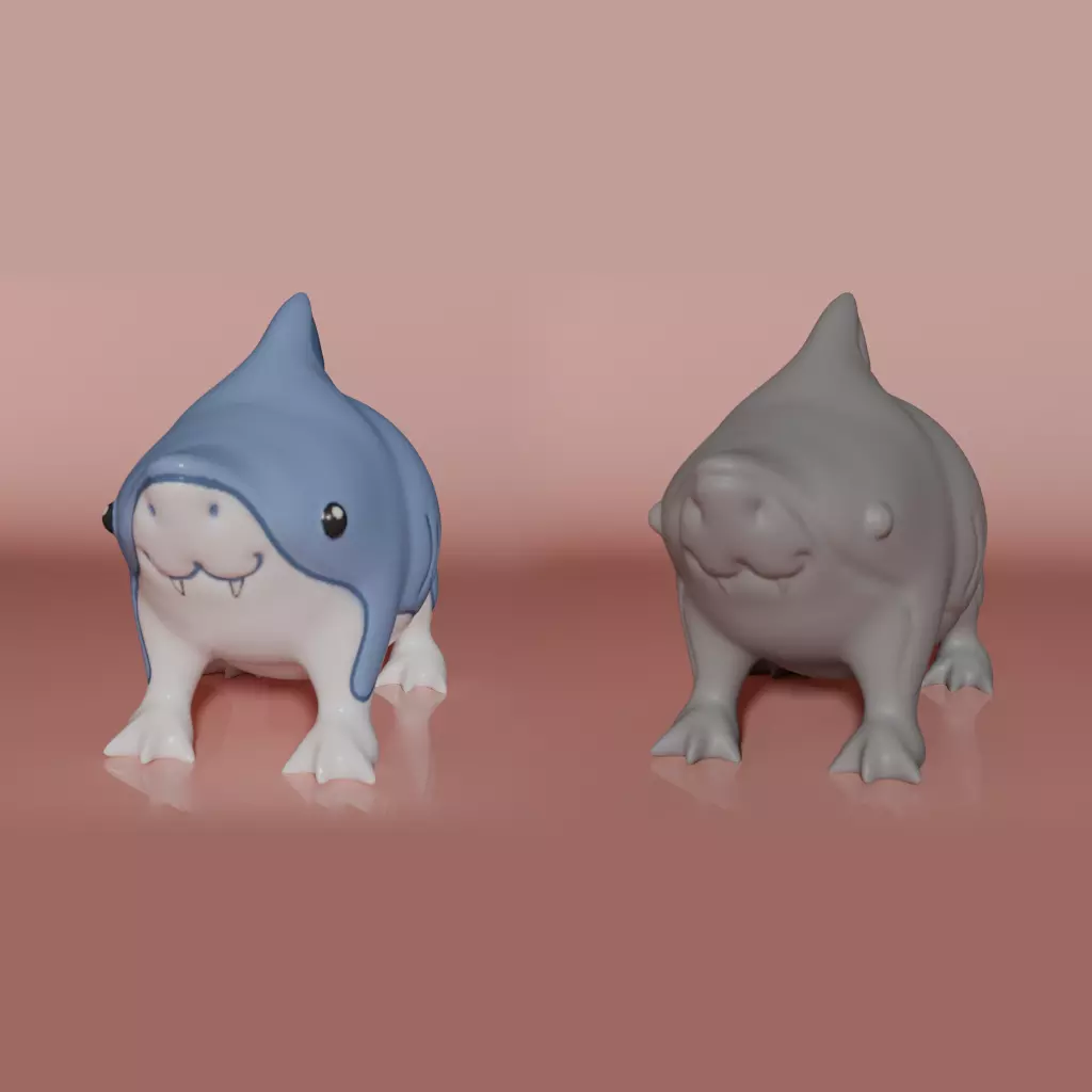 Sharkdog 3D print model 3D print model_0