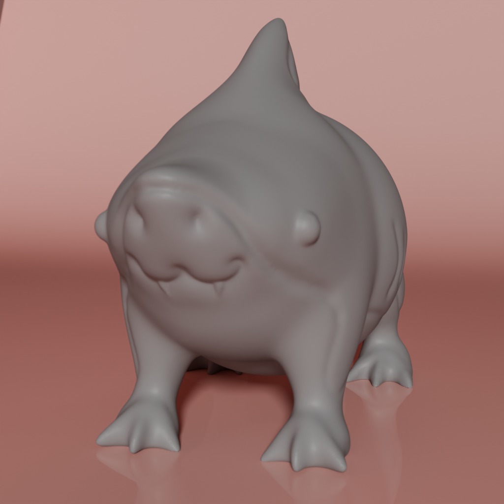 Sharkdog 3D print model 3D print model_7