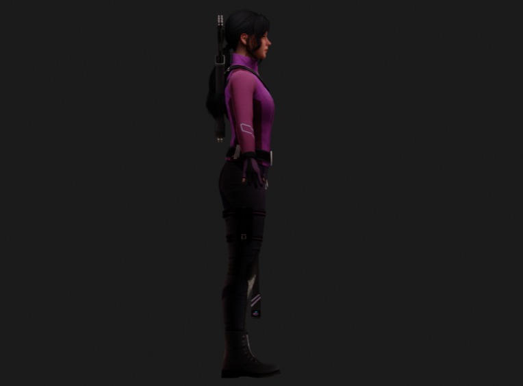 Marvel Future Revolution Kate Bishop 3D model_3