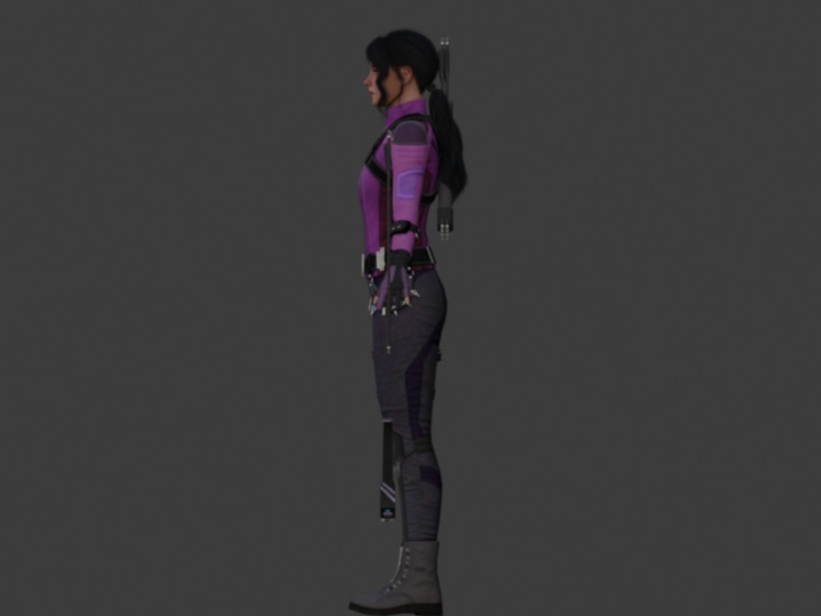 Marvel Future Revolution Kate Bishop 3D model_5