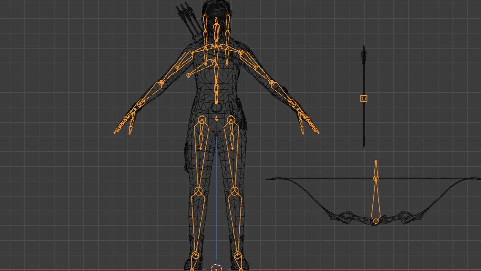 Marvel Future Revolution Kate Bishop 3D model_13