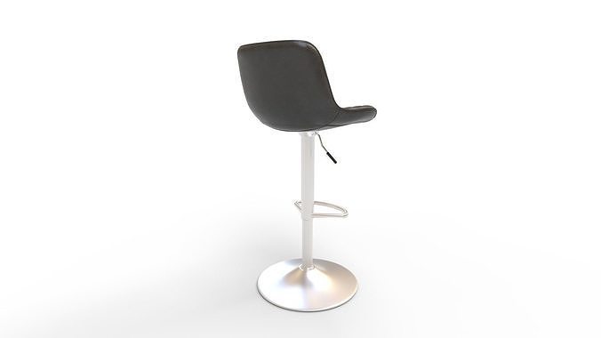 Kidol Shellder Bar Stool 3D model 4