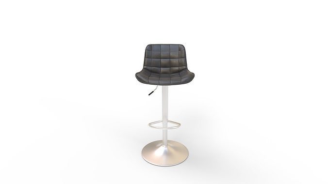 Kidol Shellder Bar Stool 3D model 7