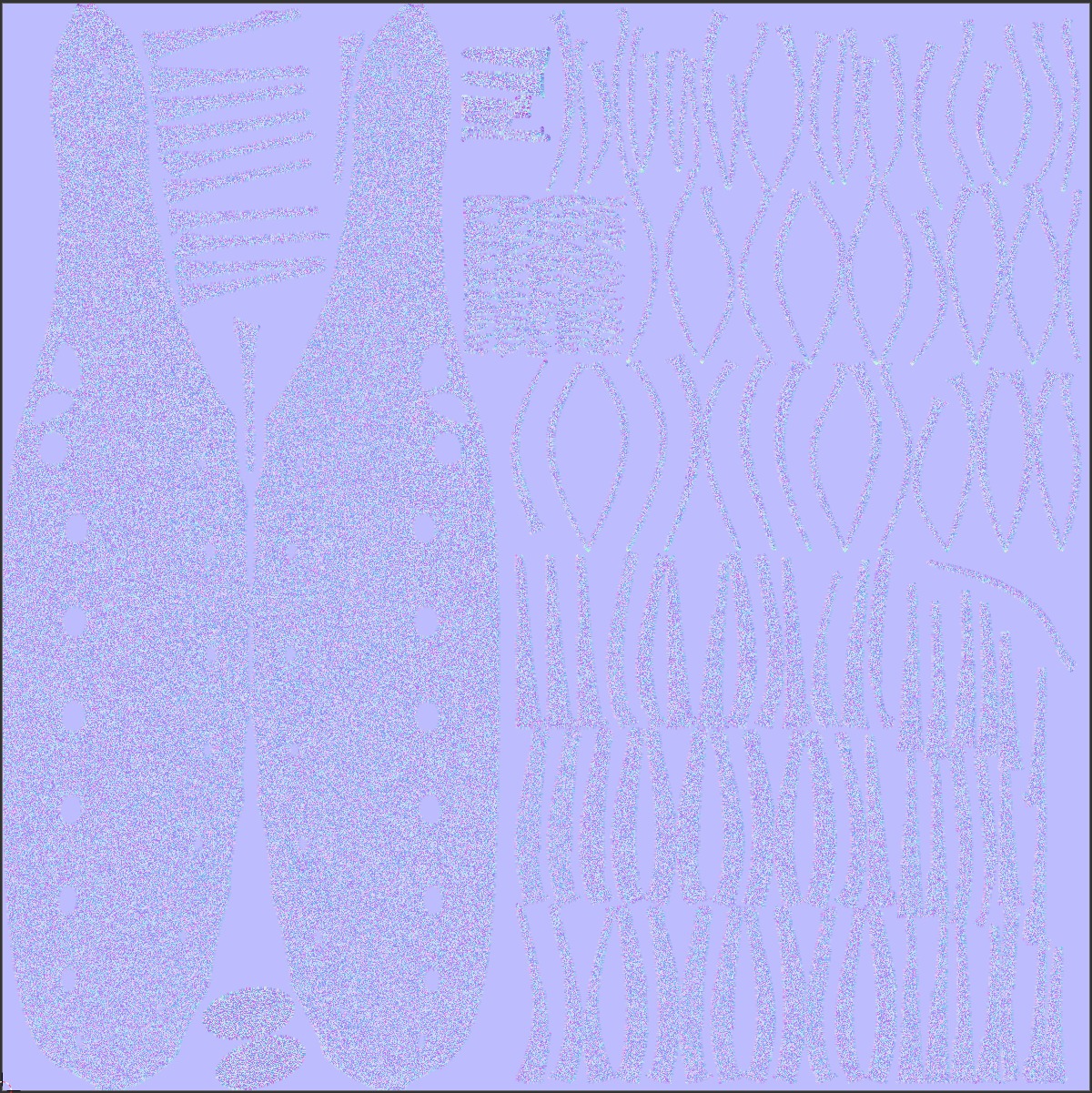 Hallucigenia Low-poly 3D model_15