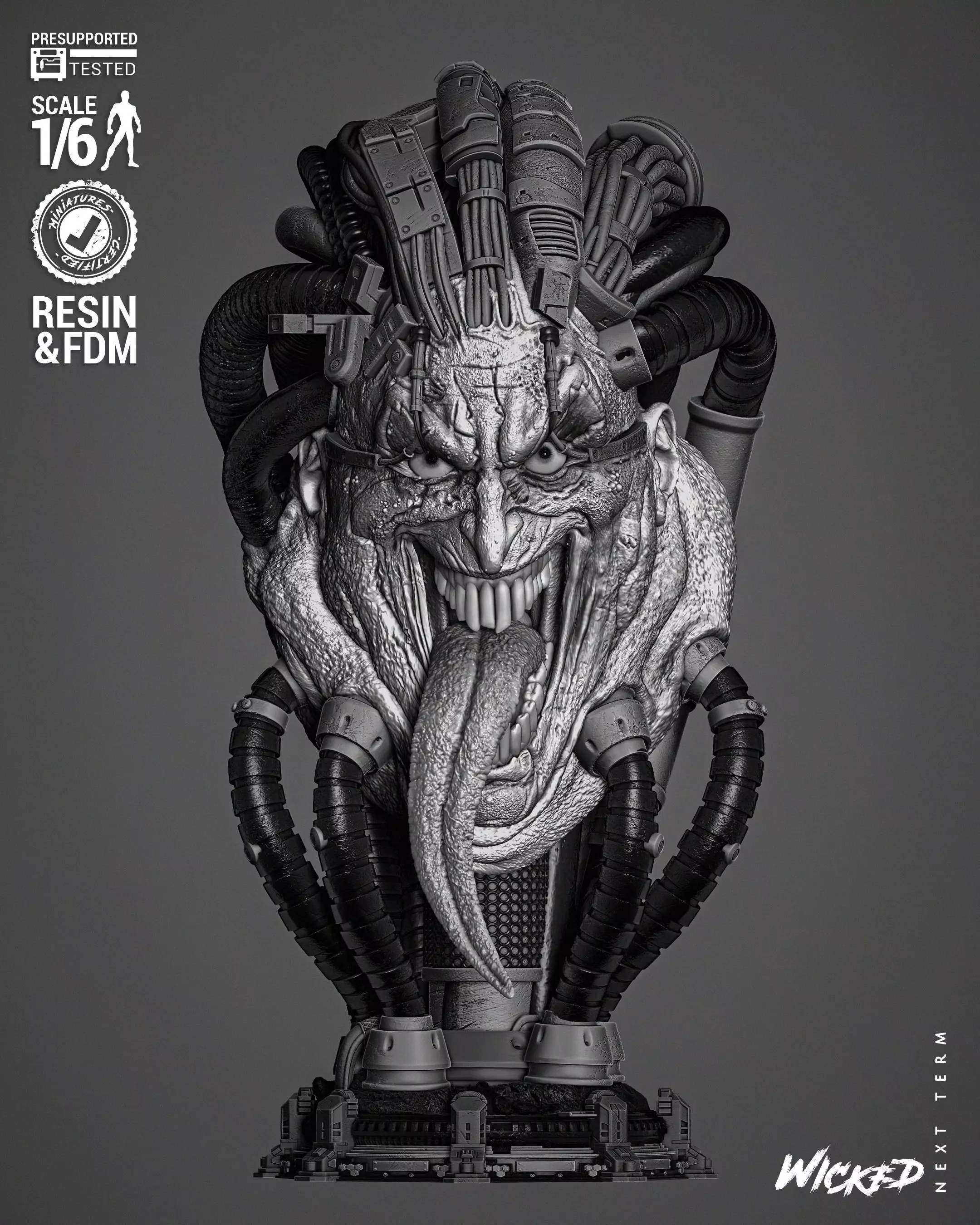 Wicked Marvel Mojo Portrait Bust 3D print model