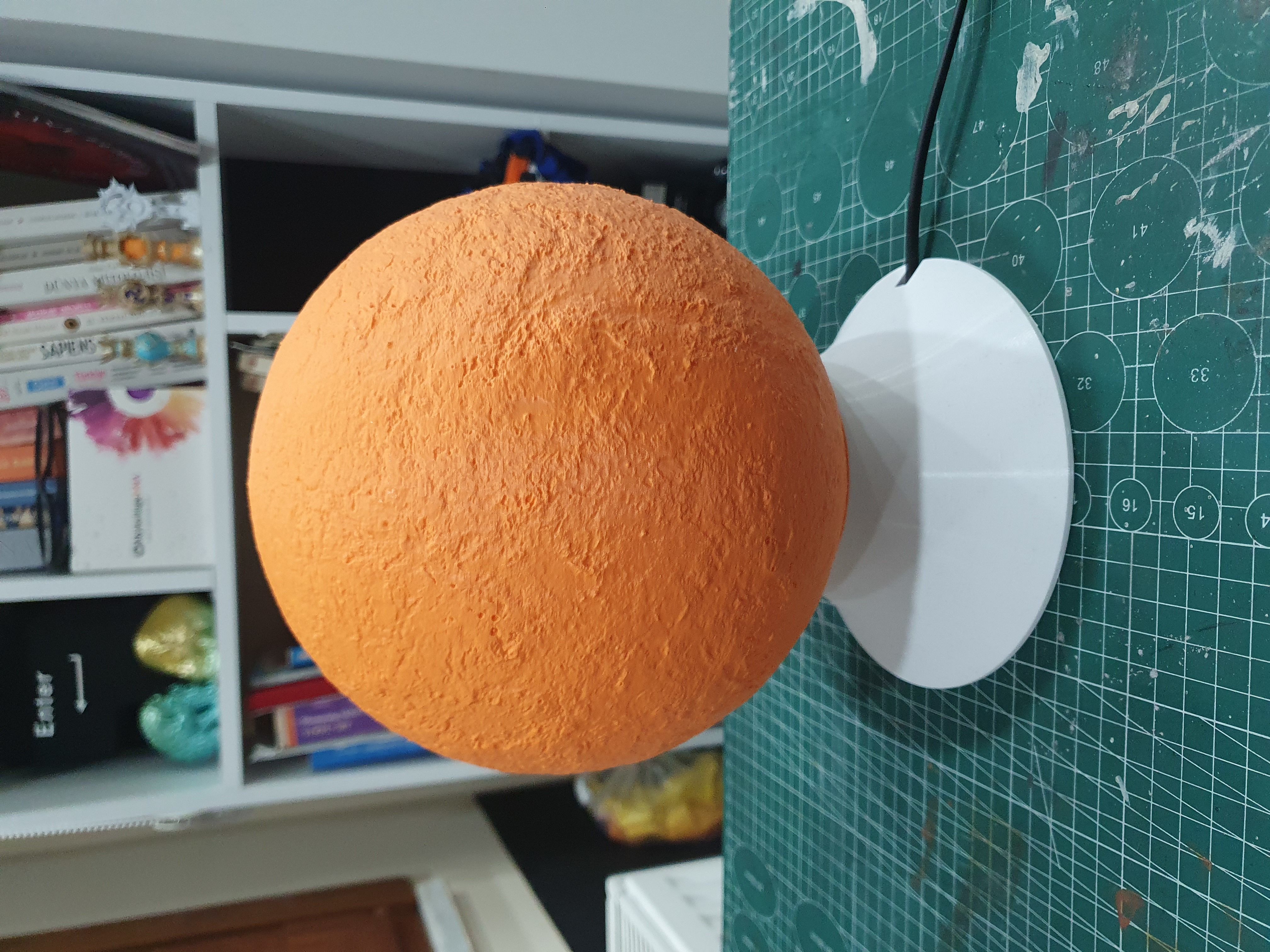 Planet Lamp -- Venus -- 3D Print Ready Night Light 3D print model_1
