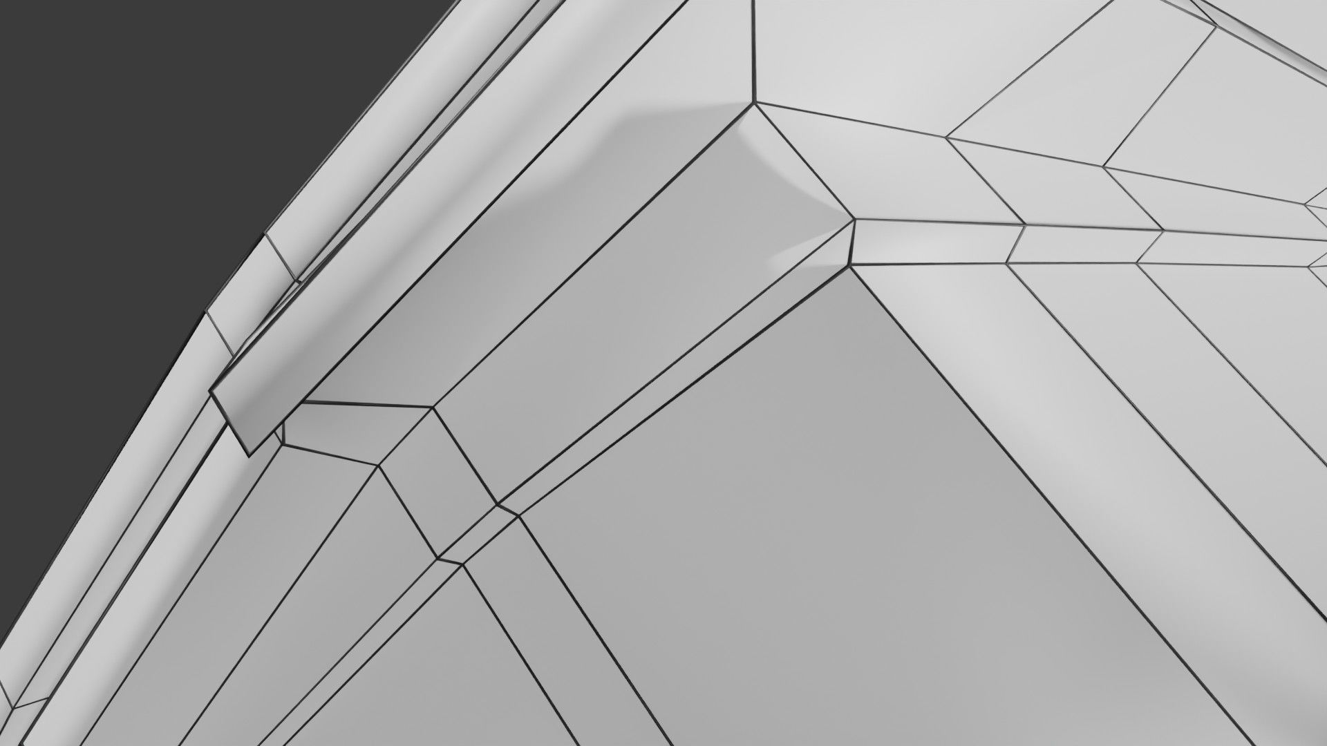 Heart Cardiac Wall Layers Low-poly 3D model_32