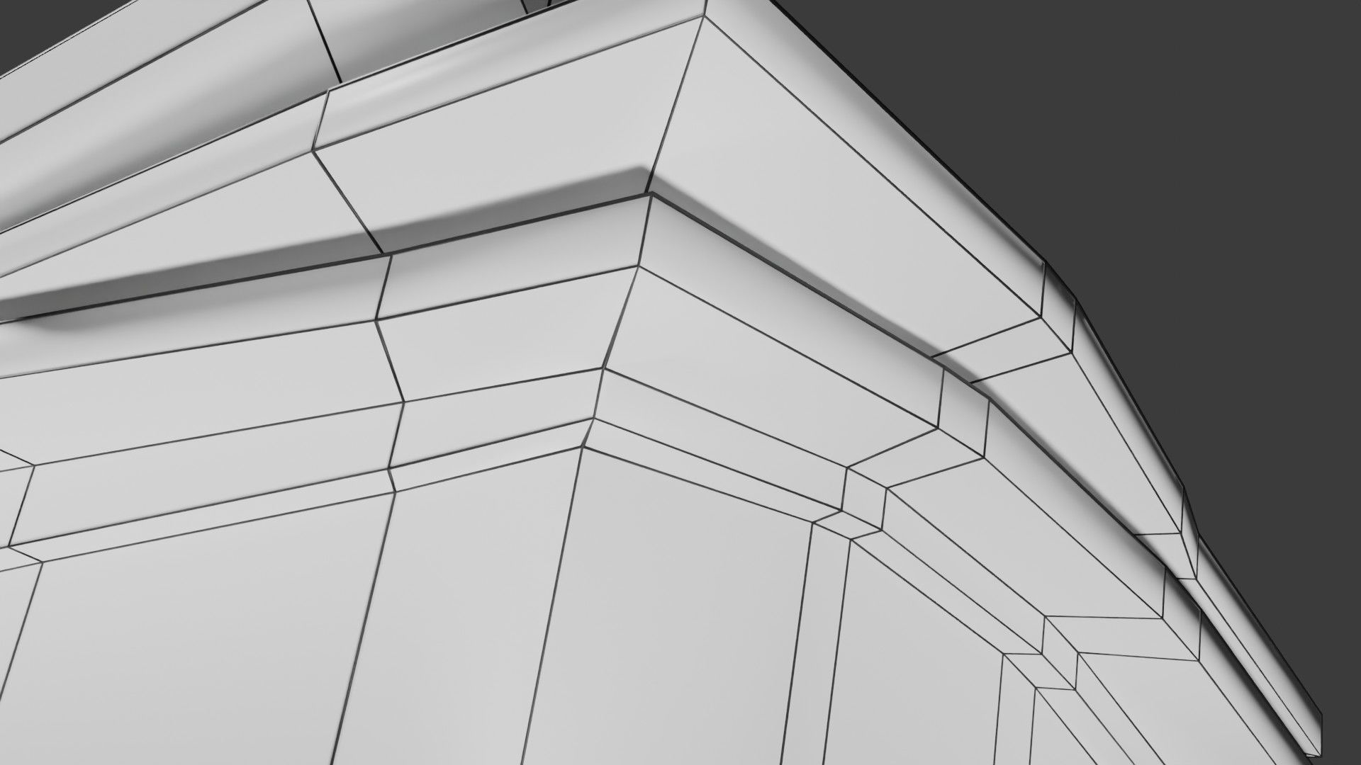 Heart Cardiac Wall Layers Low-poly 3D model_29