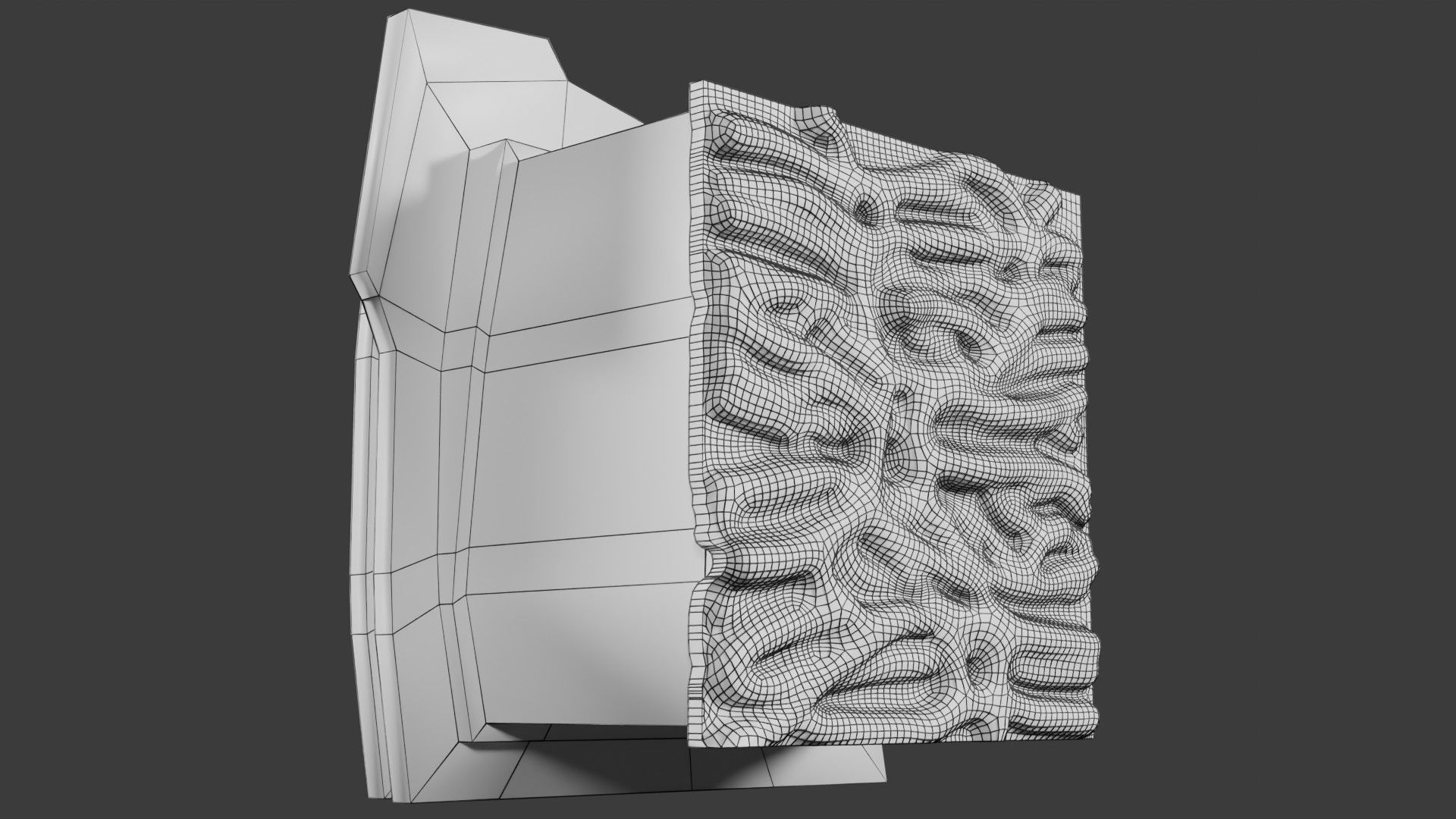 Heart Cardiac Wall Layers Low-poly 3D model_22
