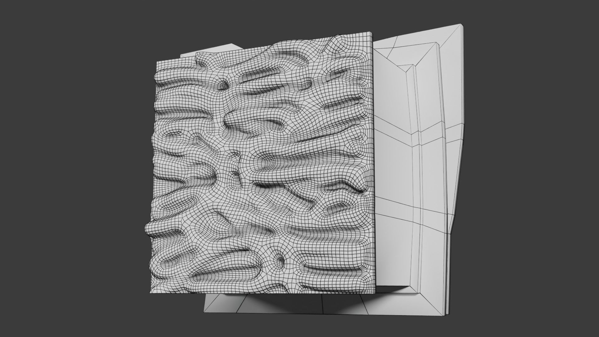 Heart Cardiac Wall Layers Low-poly 3D model_23
