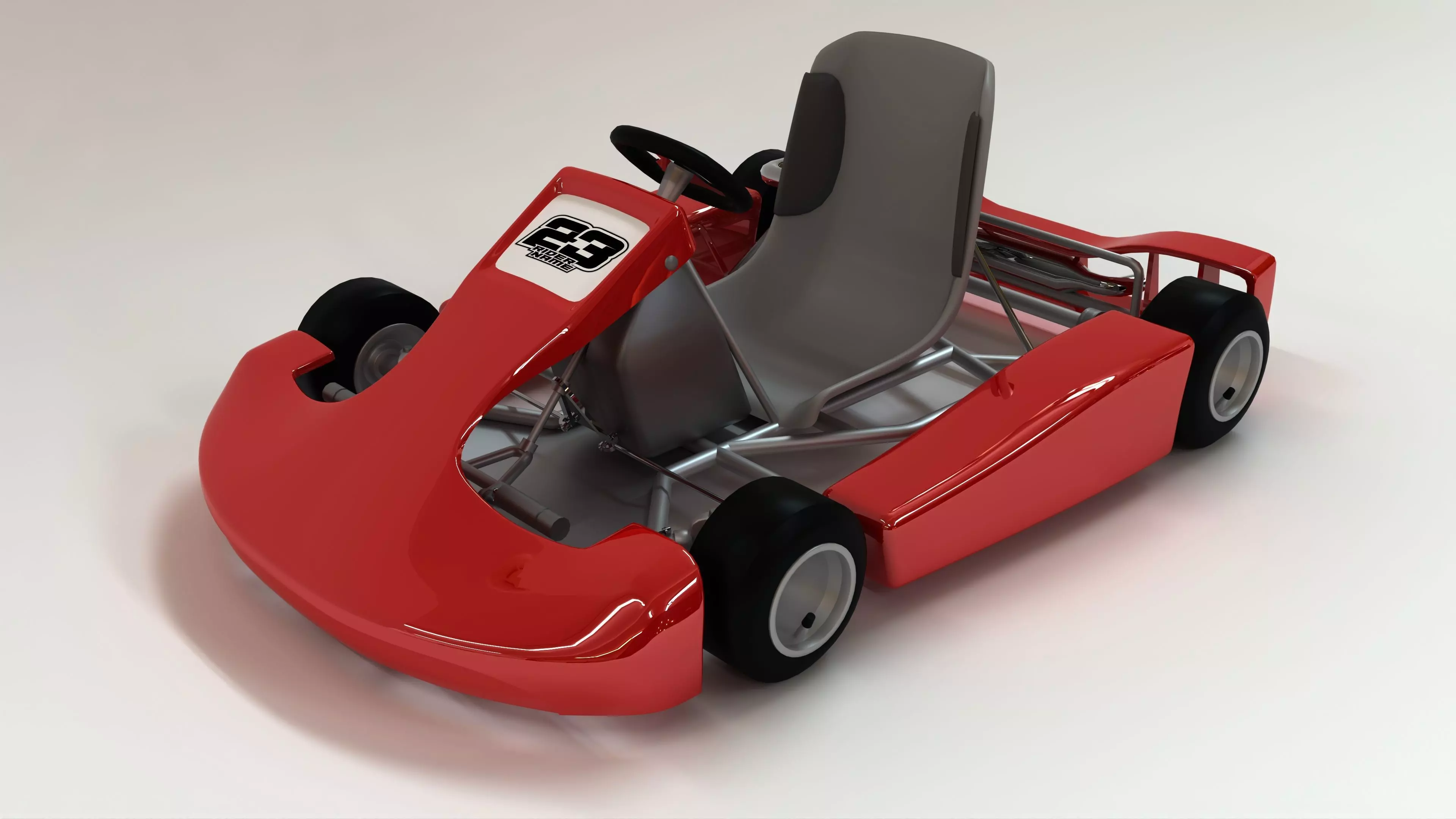 Car Kart 3D model