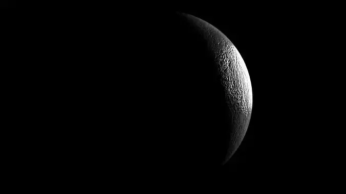 Moon In Waxing Crescent Phase