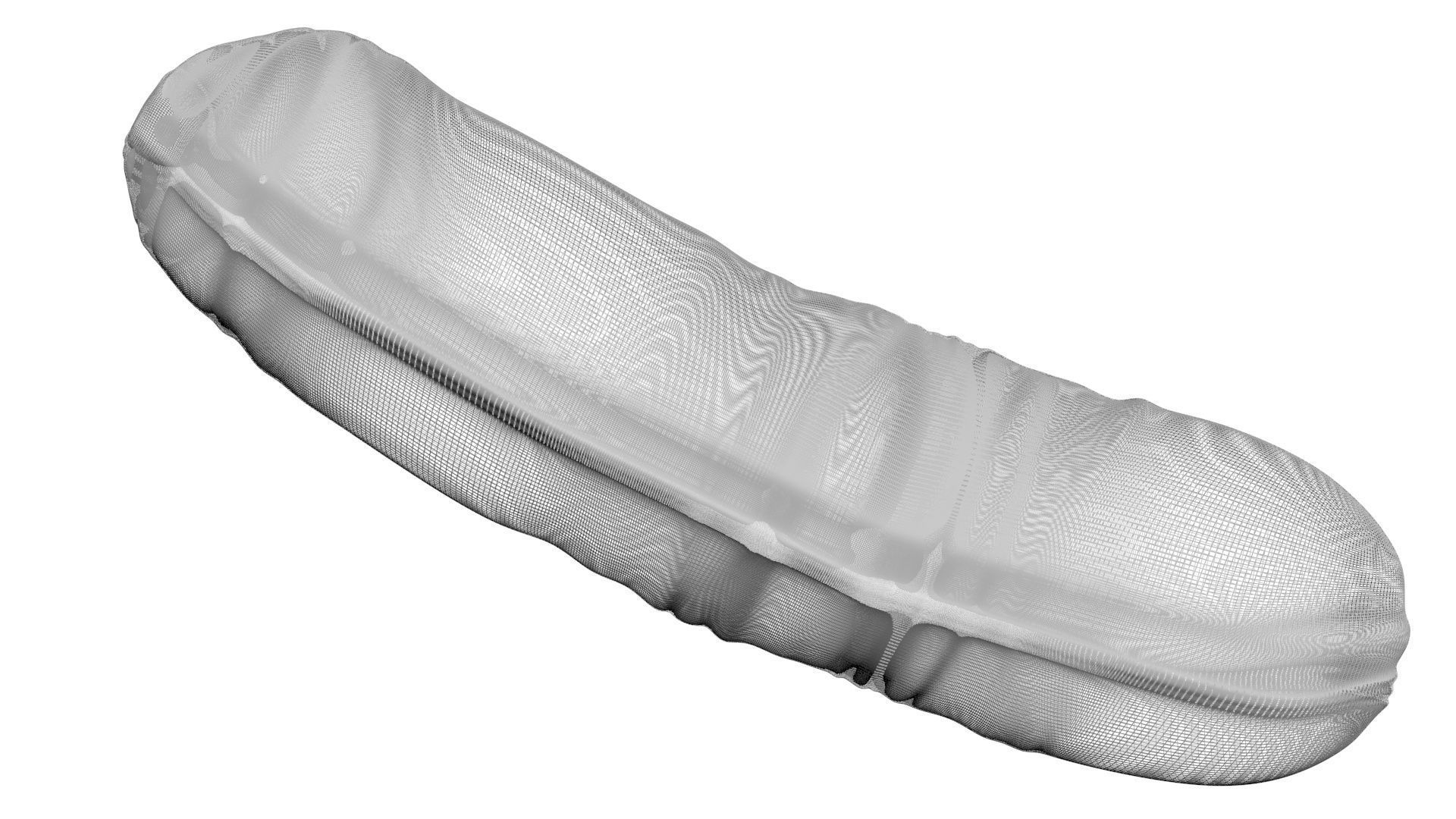 Grilled Sausage 3D model_22