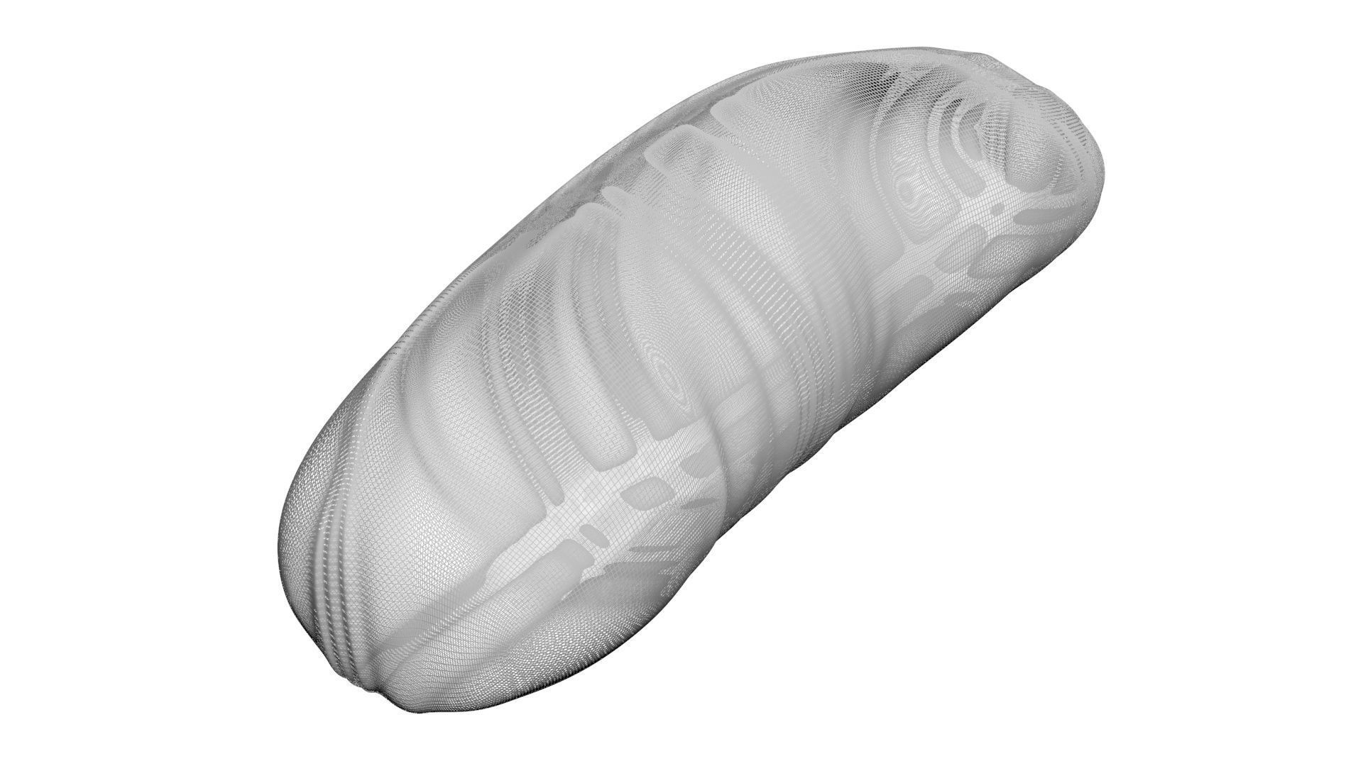 Grilled Sausage 3D model_19