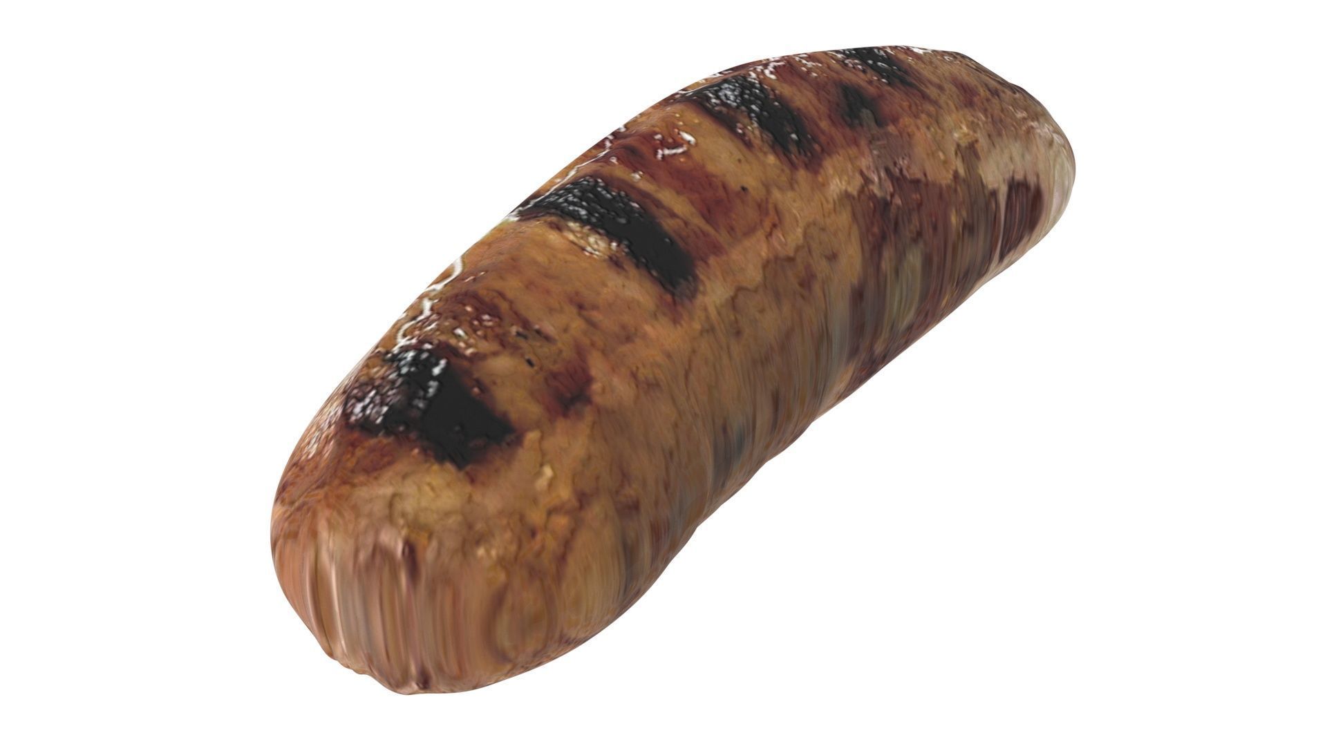 Grilled Sausage 3D model_12