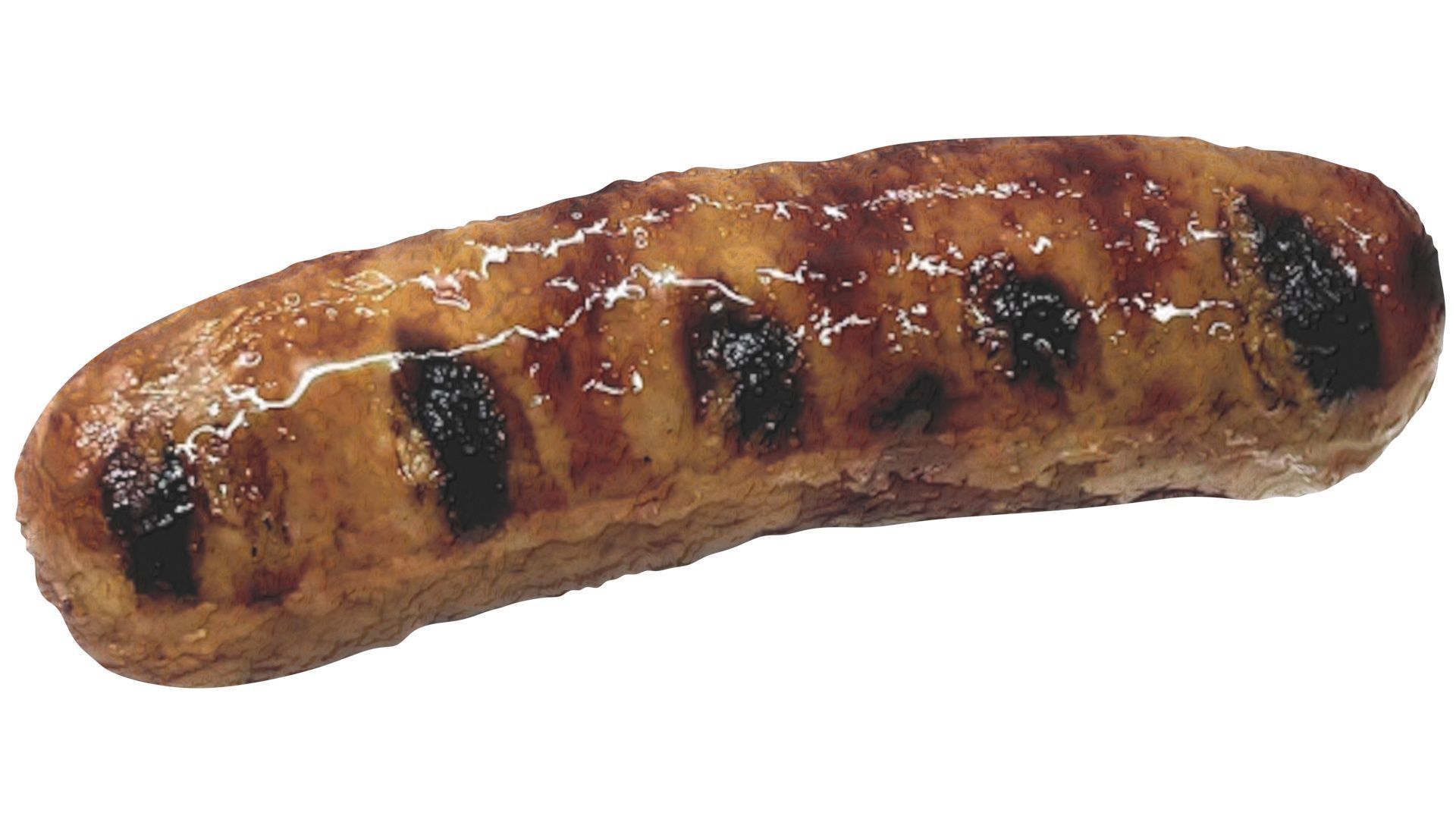 Grilled Sausage 3D model_13