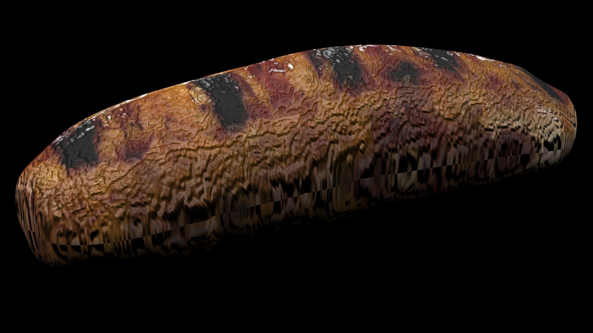Grilled Sausage 3D model_6