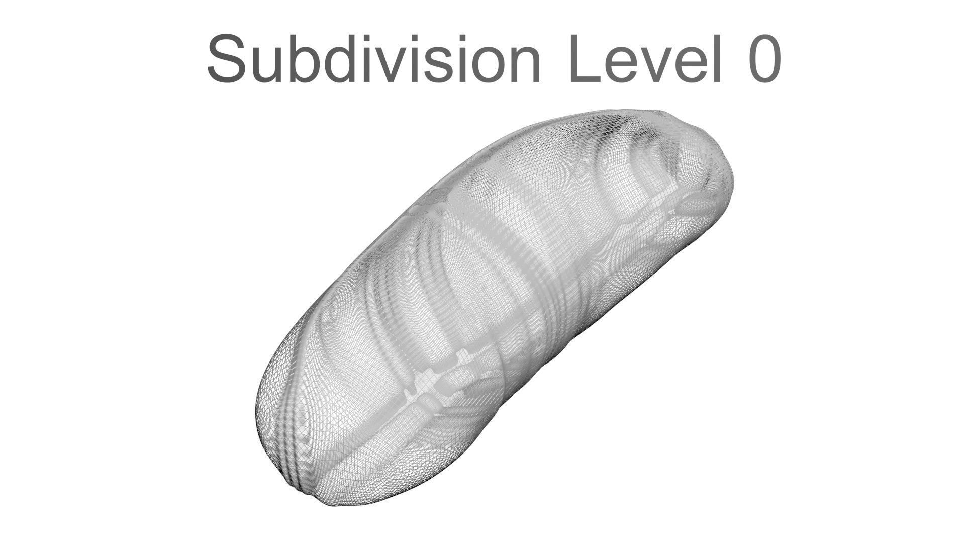 Grilled Sausage 3D model_32