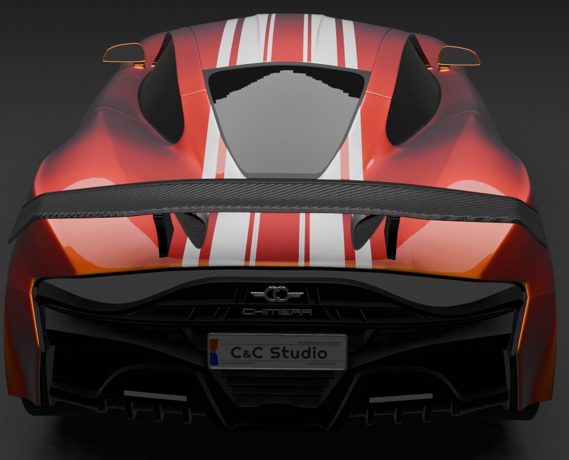 sport car 3D model_3