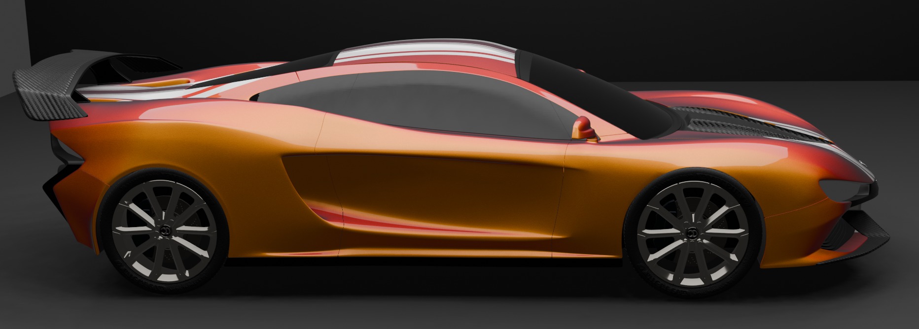 sport car 3D model_4