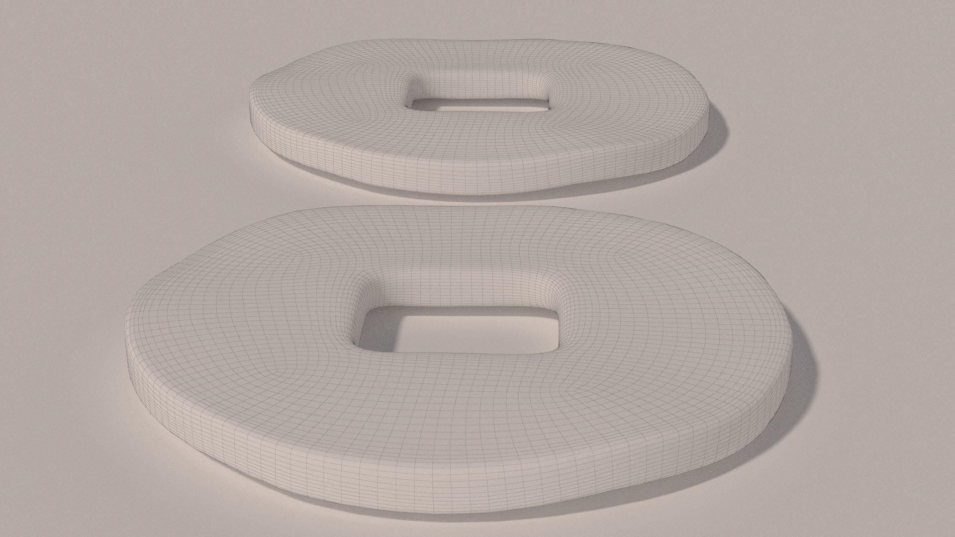 Ancient Chinese Coins Gold Silver 3D model_14