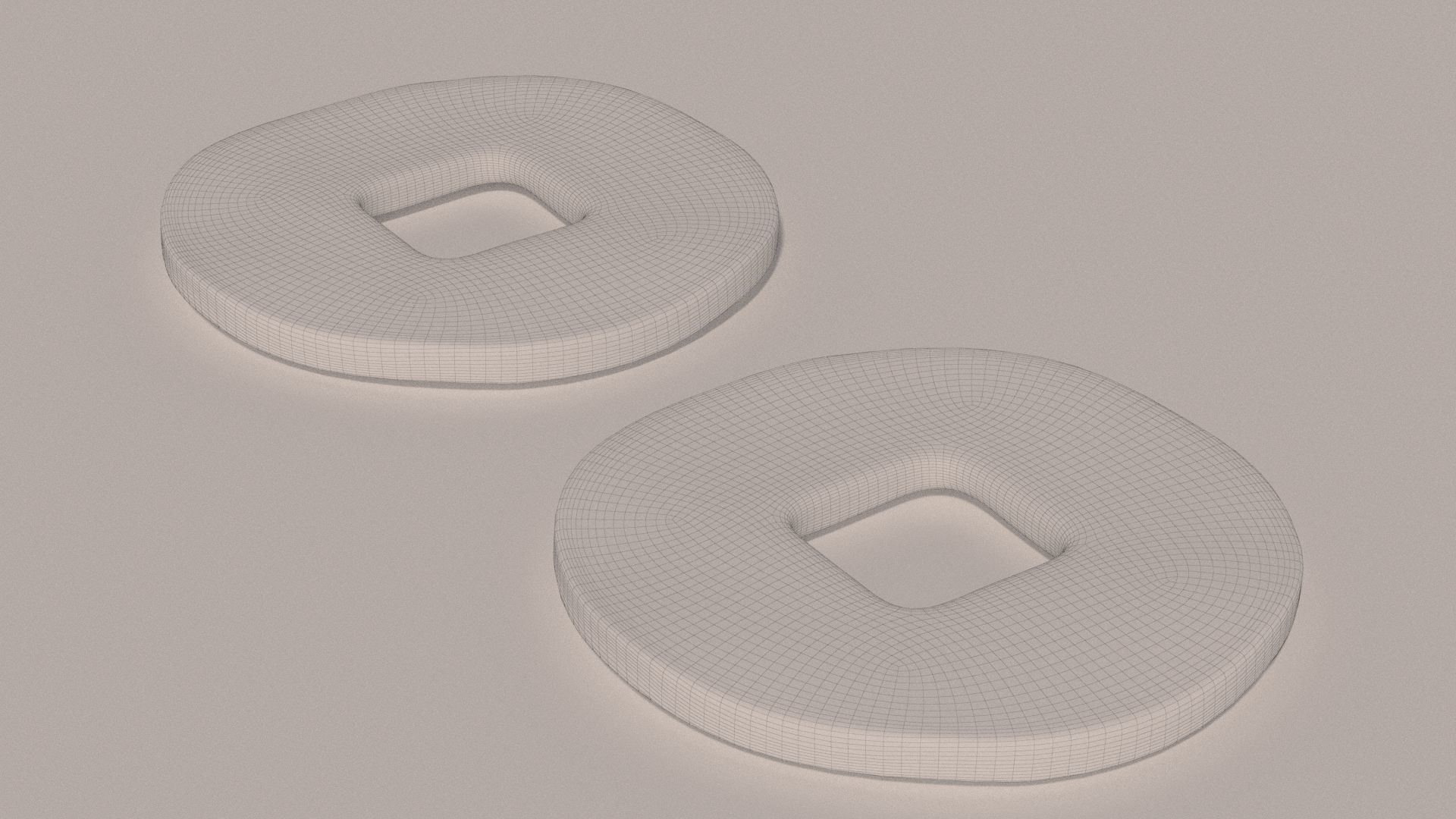 Ancient Chinese Coins Gold Silver 3D model_15