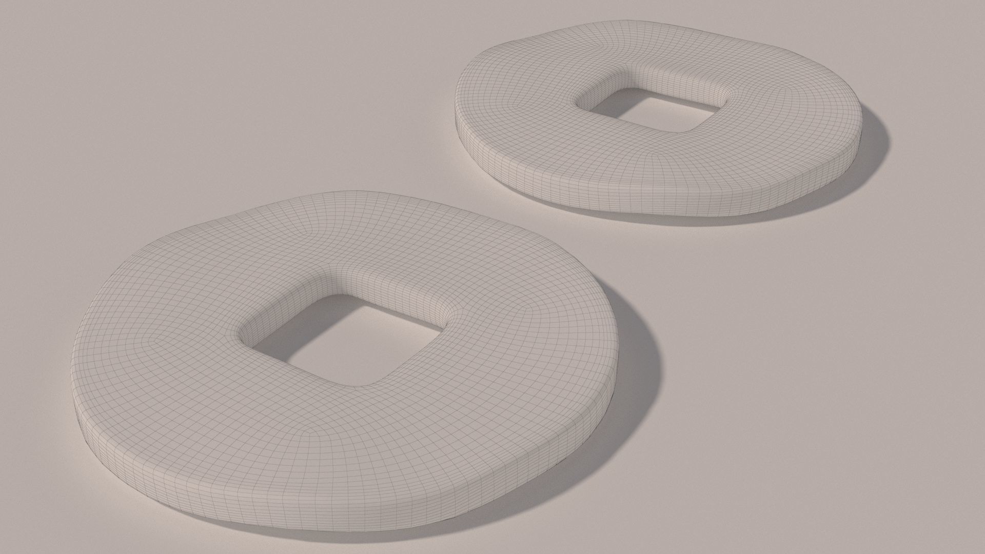 Ancient Chinese Coins Gold Silver 3D model_12