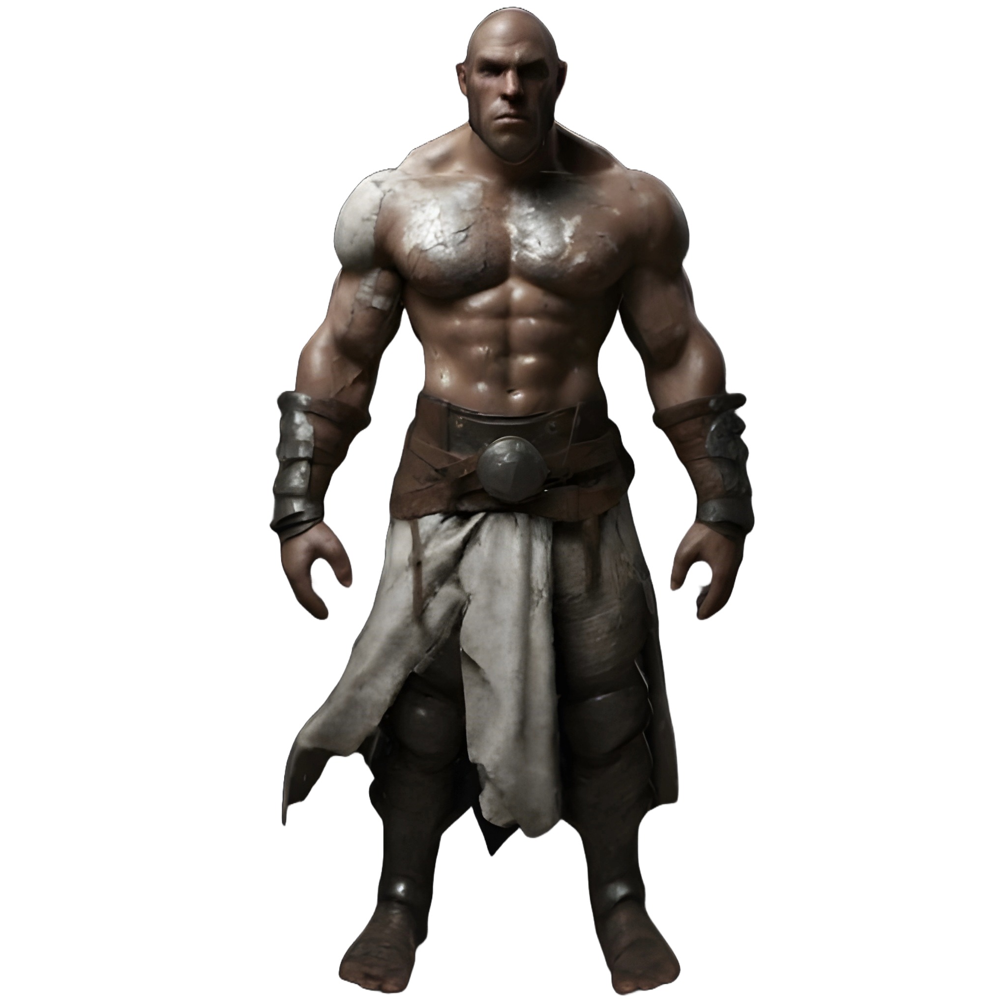 Mystical Character Figurine Set 3D print model_3