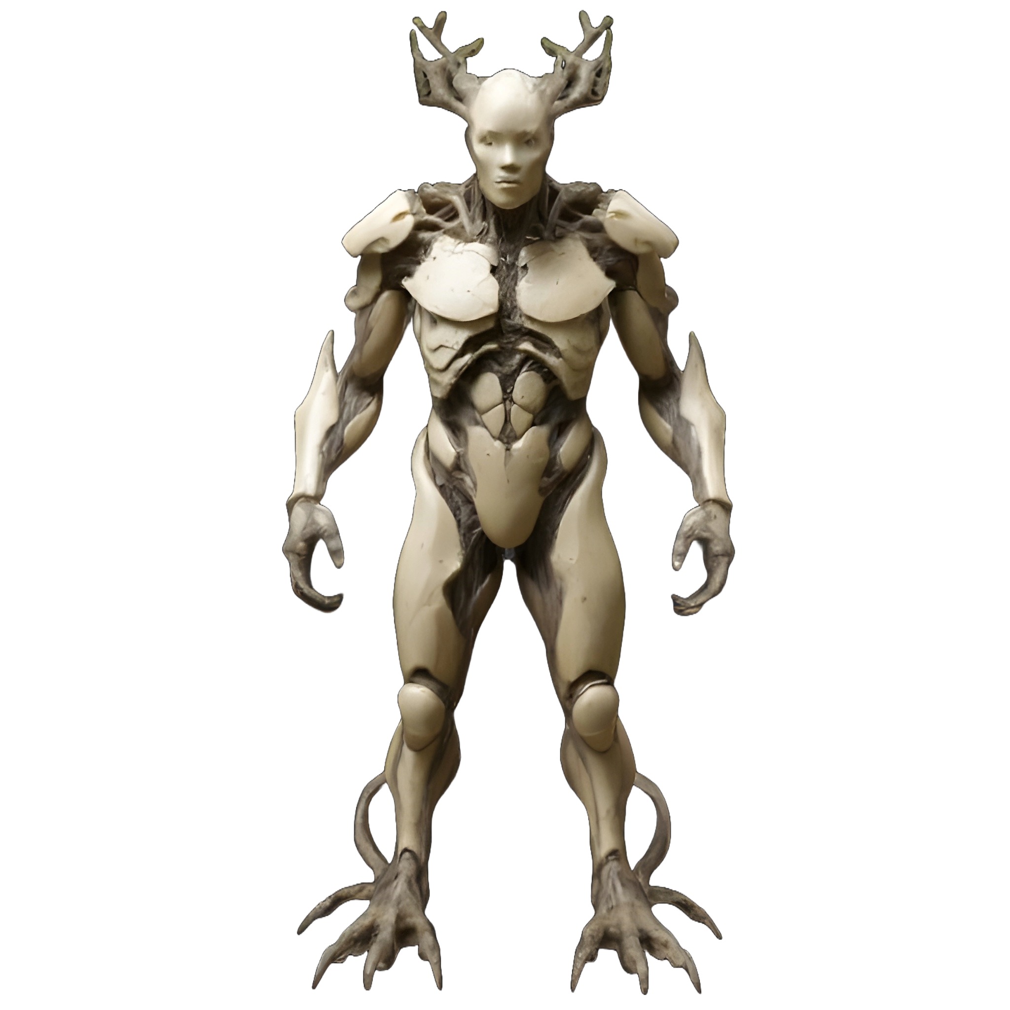 Mystical Character Figurine Set 3D print model_5