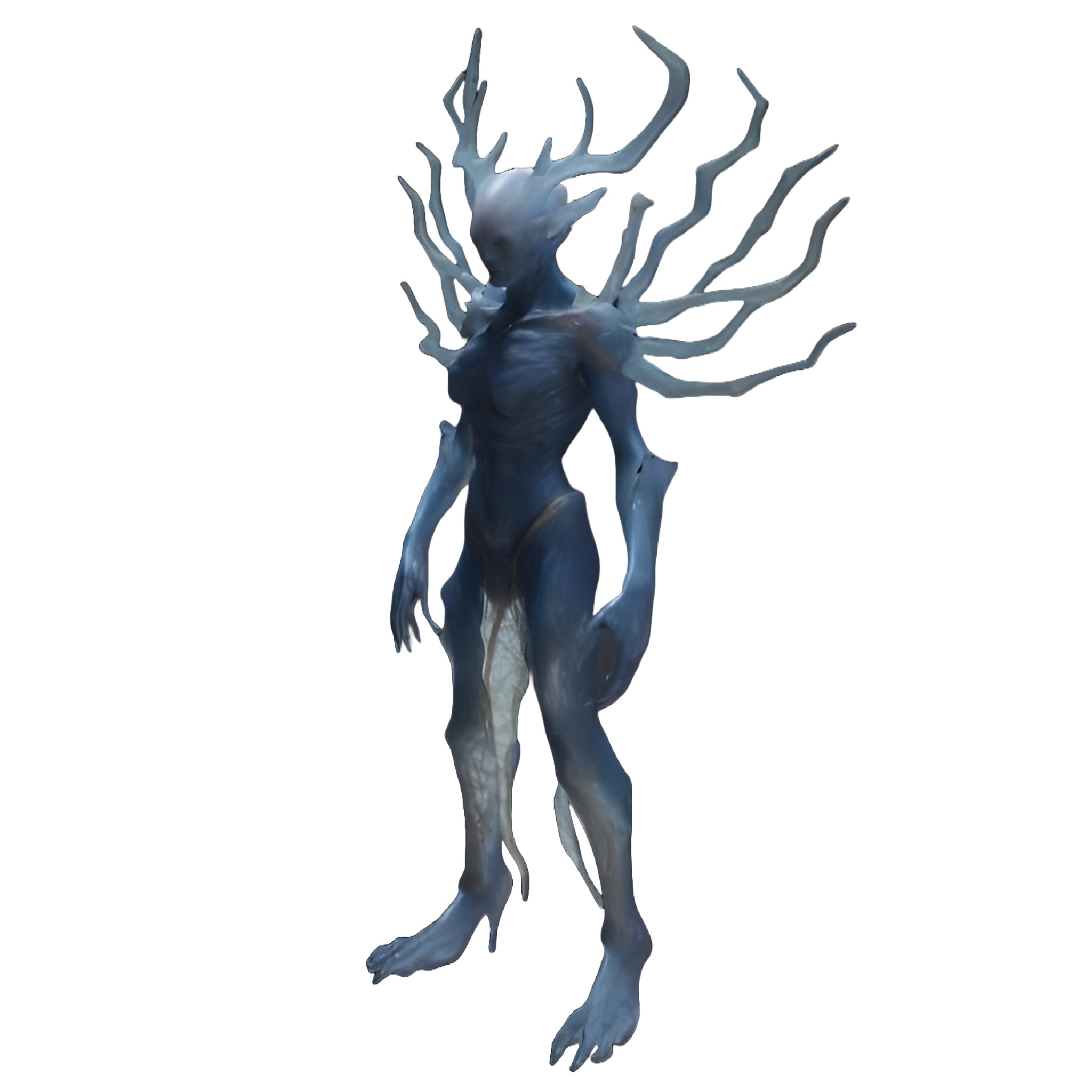 Mystical Character Figurine Set 3D print model_1