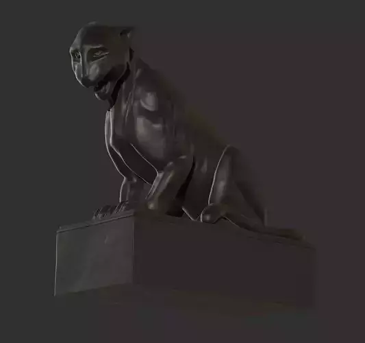 Back to the Future Panther Statues