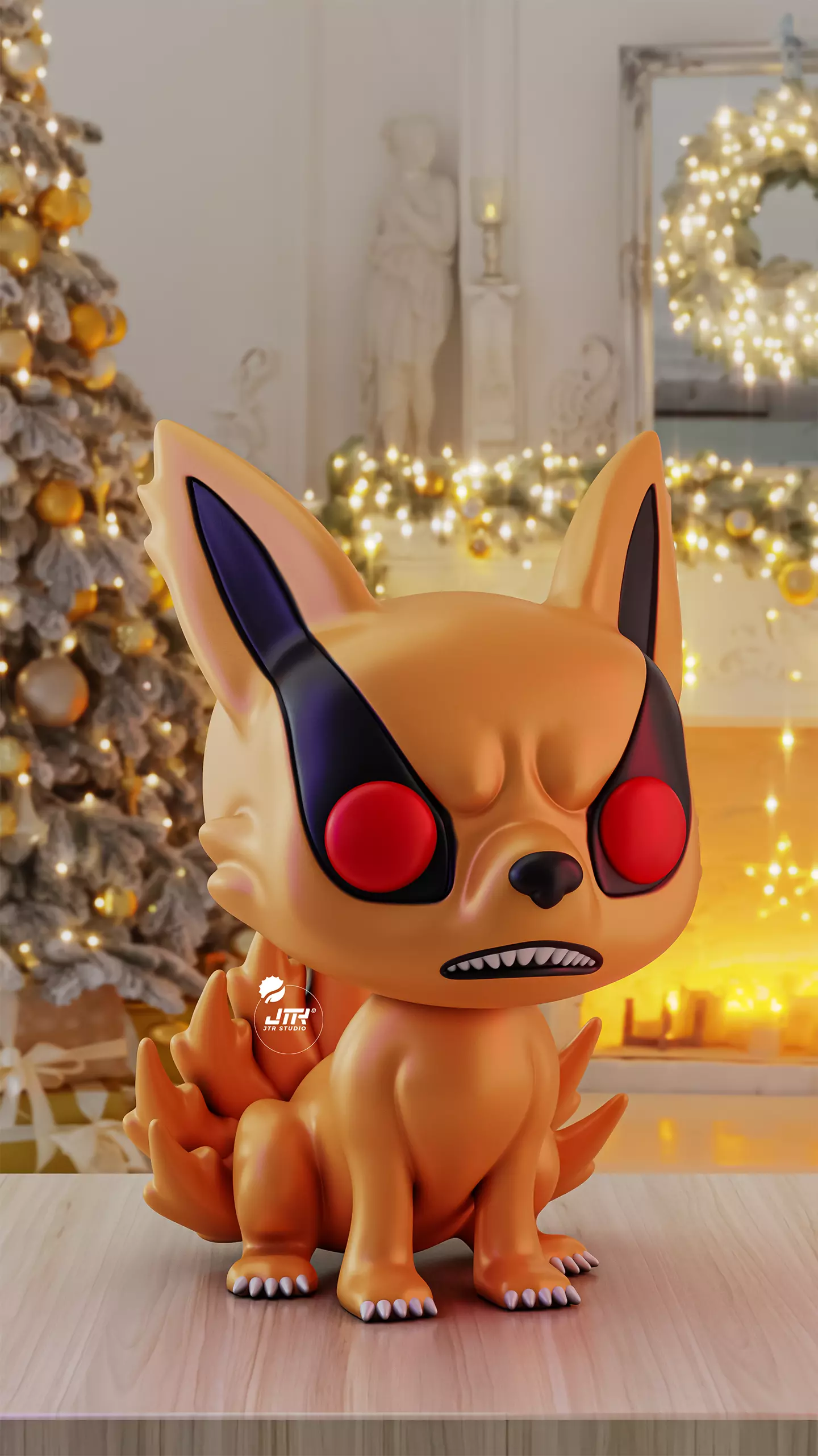 KYUBI KURAMA NARUTO - FUNKO POP COLECCION 3D print model_0