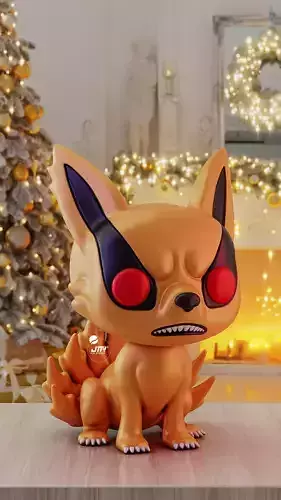 KYUBI KURAMA NARUTO - FUNKO POP COLECCION 3D print model
