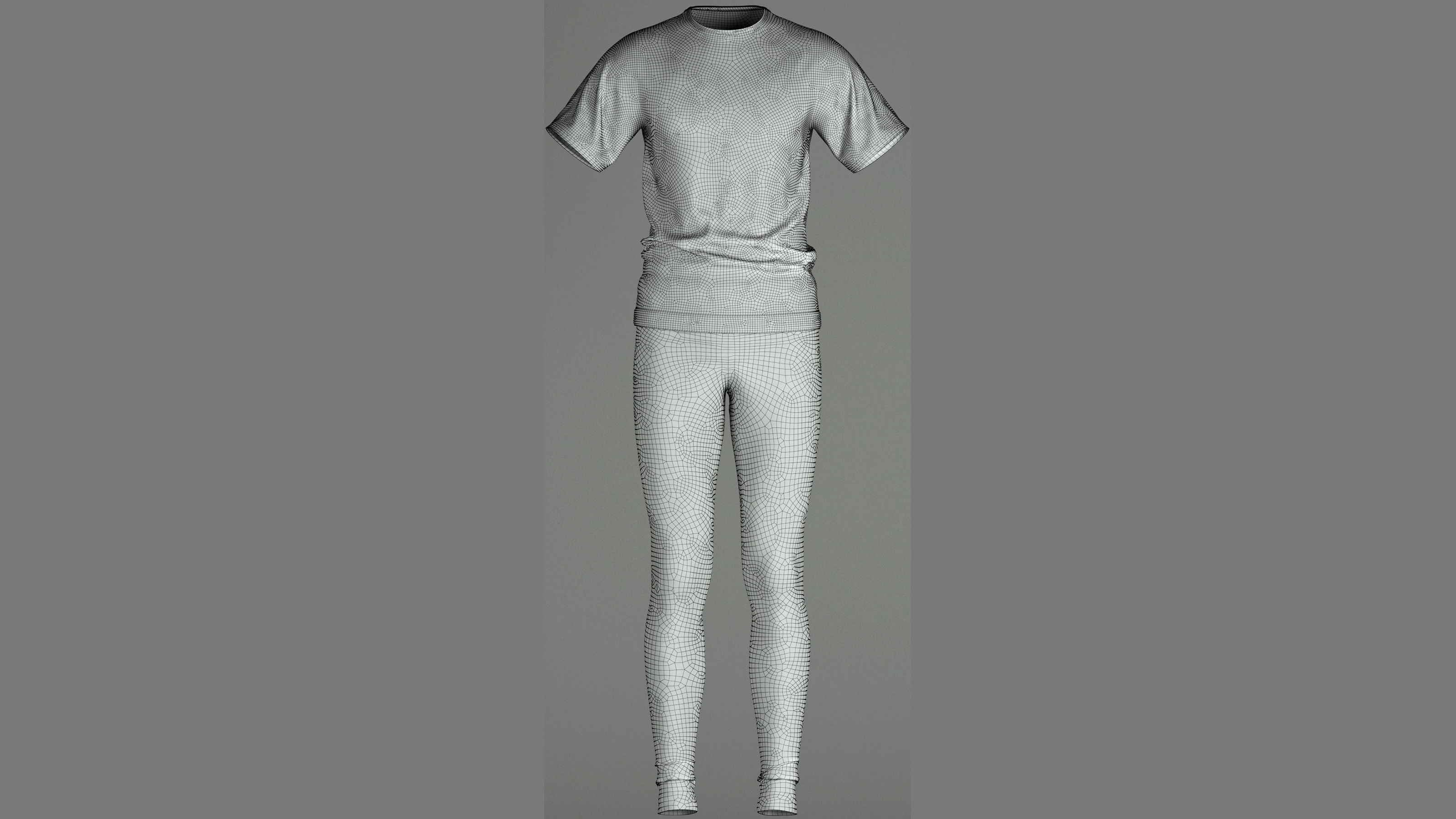 5 Future Glow Activewear Set 3D model_10