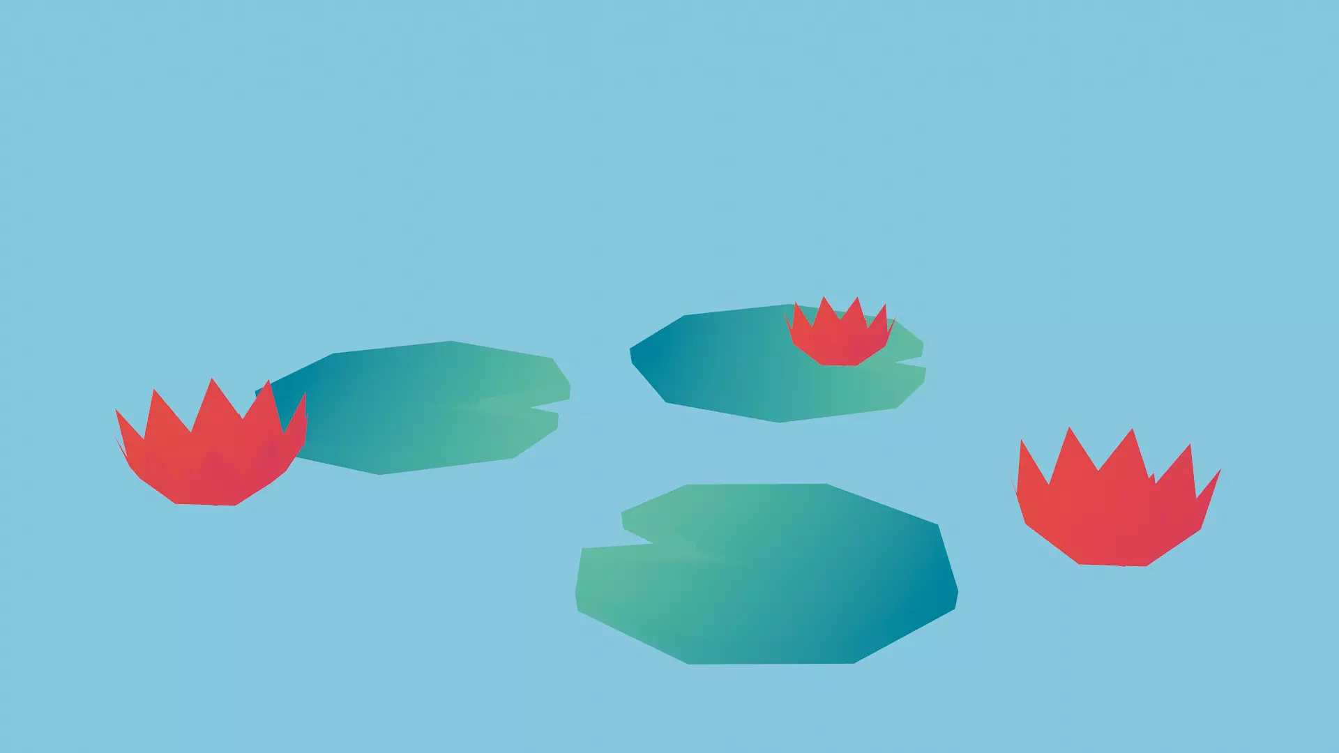 Lily Pad Free low-poly 3D model