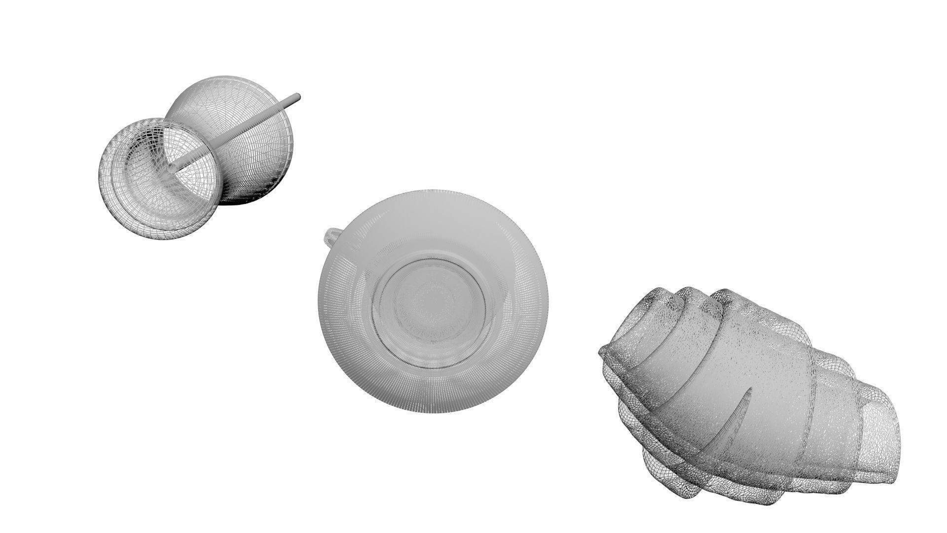 Continental Breakfast 3D model_22