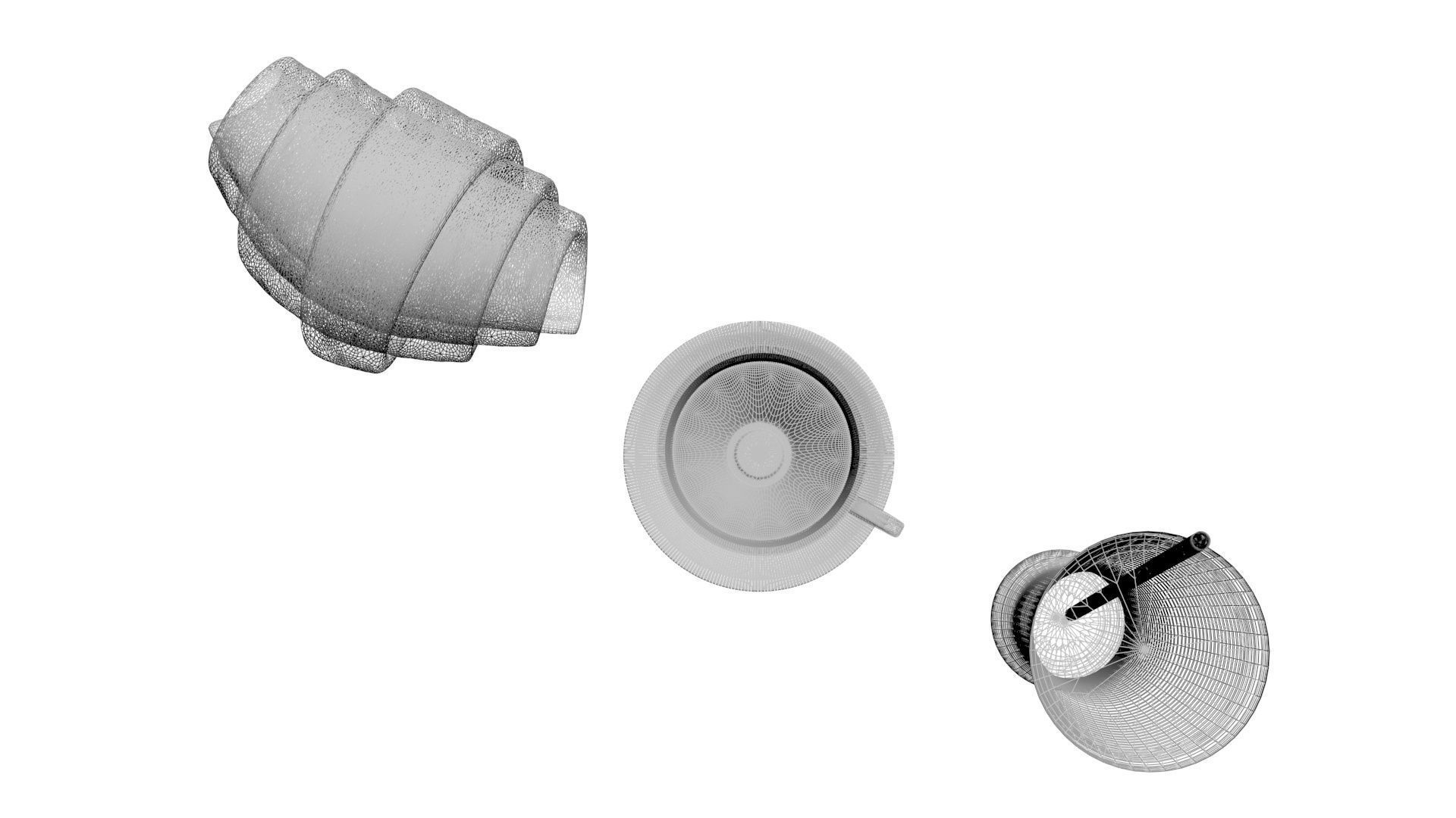 Continental Breakfast 3D model_21